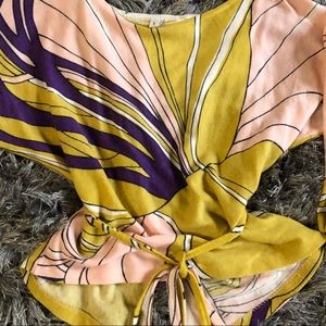 Anthropology Gorgeous multi colored Sweater blouse